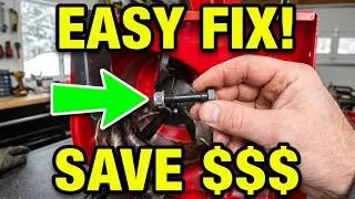 How to Replace shear pin on Honda HS 928 SnowBlower
