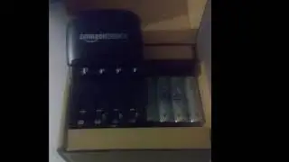 AMAZON BASICS BATTERIES AND CHARGER