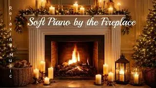 Soft Piano by the Fireplace/Candlelight Relaxation Music for Sleep & Study