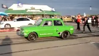 Drag Race. Ukrainian car vs Mercedes-Benz!