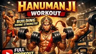 हनुमान जी की ताकत 💥 | Powerful Hanuman Ji Gym Workout | Motivational Video