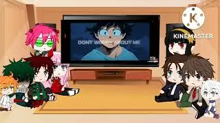 anime characters react to each other part 1 izuku midoriya