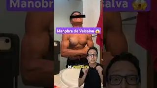 Manobra de Valsalva 😱#medicina #medico #enfermeiro #enfermeira #enfermagem #academia #muscula&ccedil;&atilde;o