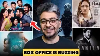🚀De De Pyaar De 2 Box Office Collection Day 1, Kaal Trighori Day 1, Kaantha, Haq Collection, Laalo💥