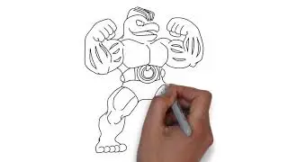 How to Draw Machoke Pokemon Step by Step Video Tutorial