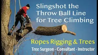 Throw Ball Slingshot Technique for Tree Climbing #3
