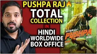 PUSHPA Hindi boxoffice - Break Records | Allu Arjun Pushpa Movie Box Office Collection Worldwide