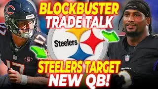BLOCKBUSTER! STEELERS CONSIDER YOUNG QB TRADE AND FREE AGENT WR MOVE TO BOOST OFFENSE