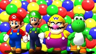 Mario Party 8 - All Funny Minigames