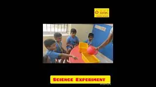 science Experiment 🧪 #school #prenursery #kindergarten #kid #nursery #earlychildhoodeducation