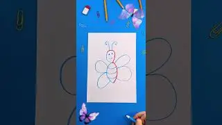 2 or WINGS? That&rsquo;s the BUTTERFLY TRICK! 😍🦋 #shorts #funny
