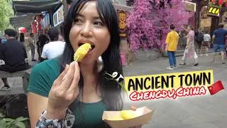 China Adventure!! 🇨🇳 Chengdu ANCIENT TOWN Jinli Street