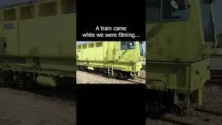 a train came while we were filming #filmmaking #trains #train #funny