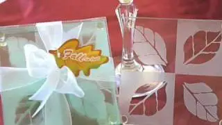 Fall Wedding Favors Video