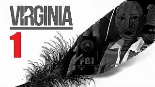 Let's Play Virginia - Part 1 Walkthrough LIVESTREAM FACECAM