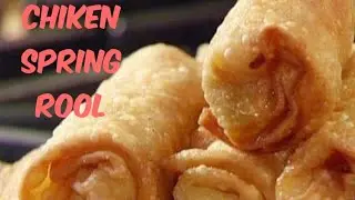Chicken Spring Rolls Recipe By spicy treats and vlogs