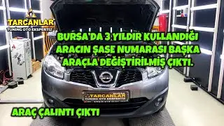 Bursa&rsquo;da 3 yıl &ouml;nce ekspertiz yaptırarak aldığı ara&ccedil; &ccedil;alıntı &ccedil;ıktı. 