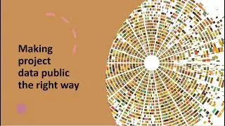 Making project data public the right way