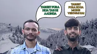 Bhaiya ne target de diya 🥲ll #targetpurakaro #snowfallvlog