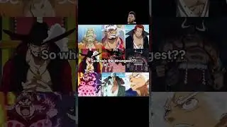 Blackbeard is the Strongest Pirate#anime #manga #pirates #strength #akainu #shanks #biggboss #luffy