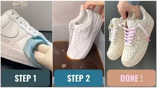 Customizing Air Force 1's with Coffee Dye 🤎
