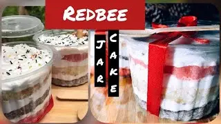 ഓവനില്ലാതെ മിക്സിയിൽ Perfect RED BEE JAR CAKE ഉണ്ടാക്കാം 😋💯