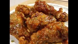 Spicy Honey BBQ Wings!