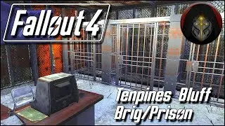 Fallout 4 | TENPINES BLUFF SETTLEMENT - Brig/Prison [Building a Fort]