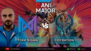 🔴WePlay AniMajor | Team Nigma vs Execration | [RU] cast Tekcac