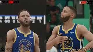 NBA 2K23 v NBA 2K22 - Xbox Series X Next-Gen Graphics Comparison [1080p 60FPS HD]