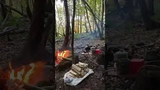 Wild camping - it&rsquo;s a wet one 🏕️🌧️🌧️ Air rifle target practice