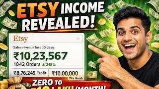 From Zero to 10 Lakh/Month 💰 | Real Etsy Business Income Story 📿🇳🇵