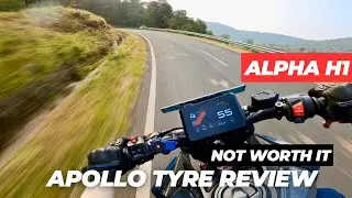 Apollo alpha h1 tyre review for best Duke 390 gen3