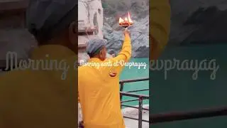 Blessing your feed with Devprayag Aarti🪔#devprayag #uttarakhanddiaries #aarti #uttarakhand