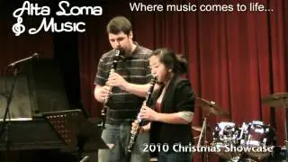 Clarinet Lessons Corona CA - Alta Loma Music Lessons Holiday Showcase