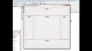 Java GUI Border Layout Manager