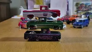 1962 Chevrolet Pickup Truck Variations - Surfboard Versus Broken Surf Board / Chevrolet C10
