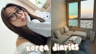 korea diaries | settling in to my airbnb, shopping in seoul, visting the miffy exhibition