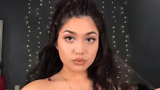 Trying on baddie b lashes #SAUCY | Heidi D