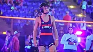 109 15U – Tristan Rios {G} of War vs. Geronimo Rivera {R} of Sanderson Wrestling Academy
