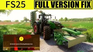Farming Simulator 25 купить полную версию исправление ошибки | FS25