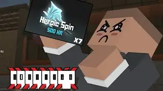 Every Time I Die, I Do a Season 7 Heroic Spin in Krunker! (10,000+ KR Unboxing)