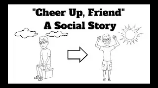 Cheer Up Friend | Social Stories About How to Help Friends Feel Better #abatherapy #empathy #parents