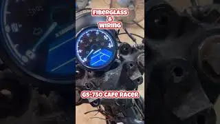 Universal Speedometer Amazon $35 Wiring Cafe Racer #caferacer #fabrication #fiberglass #amazon #diy