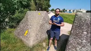 Les blocs Antichar jamais utilis&eacute;s, sentier des Toblerones #xplore suisse 5