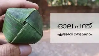 How To Make Coconut Palm Leaf Ball