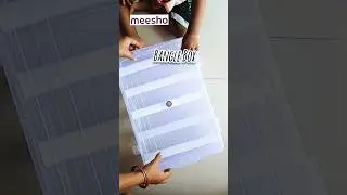 meesho Bangle Box Organizer #ytshorts #shorts #meesho #banglebox #unboxing #affordable