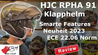 HJC RPHA 91 im Test: Klapphelm mit ausgekl&uuml;gelten Features + ECE 22.06