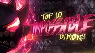Топ-10 самых сложных уровней Impossible Geometry Dash (ILL) | в [4K] Полная детализация + (вид от...