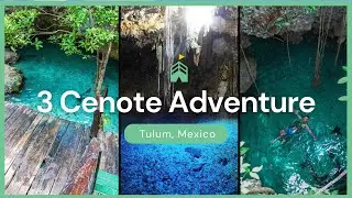 Incredible 3 Cenote Adventure Tour in Tulum